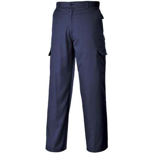 Pantaloni da combattimento blu navy con multitasche - Portwest