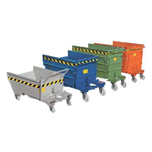 Benne portarottami inforcabili e ribaltabili - 1.610 L