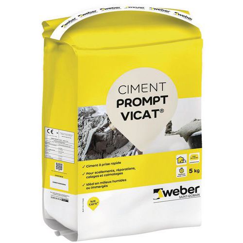 Cemento Prompt Vicat - 5 kg - Weber
