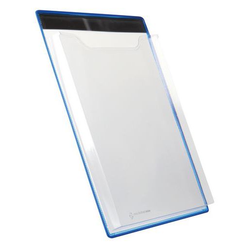 Distributore di documenti in formato A4 magnetico verticale - Blu - Tarifold