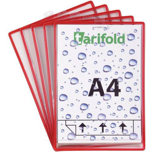 Busta di protezione anti-umidità A4 con gancio Drypockets - Tarifold