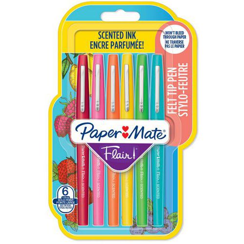 Pennarello Paper Mate Flair Scented profumato colori assortiti - Papermate