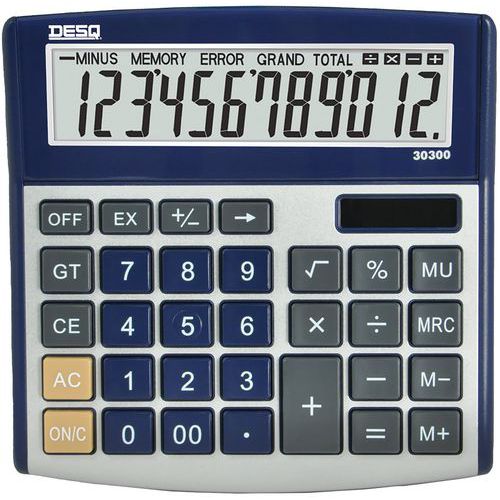 Calcolatrice da tavolo 12 cifre - Grande - MU GT - Desk
