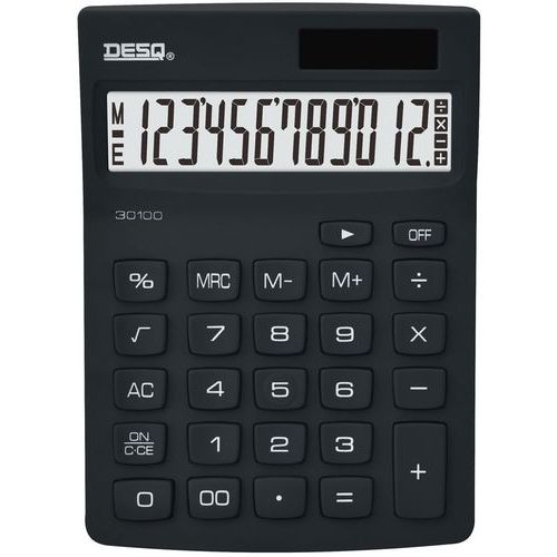 Calcolatrice compatta New Generation 12 cifre - Desq