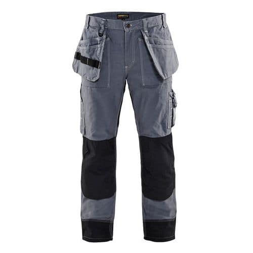 Pantalon artigiano lavoratore pesante grigio chiaro/noir - Blåkläder