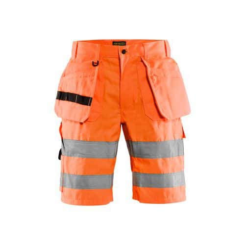 Short alta visibilità arancione fluo - Blåkläder