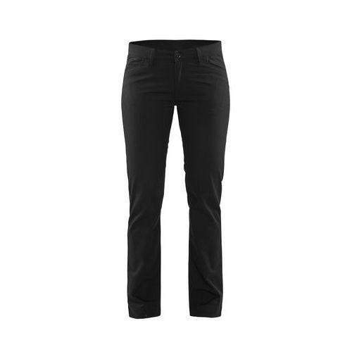 Pantaloni chino femme elasticizzati 2D - Noir - Blåkläder