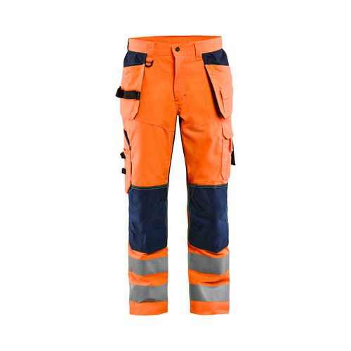 Pantalone ad aria elasticizzato arancione fluo marino - Blåkläder