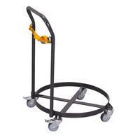 Carrello portafusti con maniglia - Capacità 250 kg