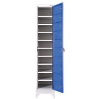 Armadio per biancheria pulita - Con scomparti - Su piedi - Manutan Expert