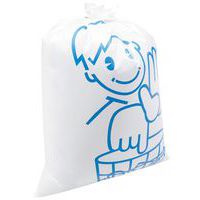 Sacchetto per rifiuti bianco Otje - Spesso e riutilizzabile