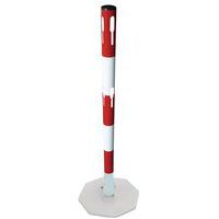 Paletto con catena - Metallo - Su base ribaltabile