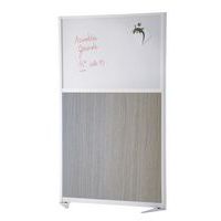 Parete divisoria moderna - Pannello semi-lavagna magnetica - Altezza 170 cm
