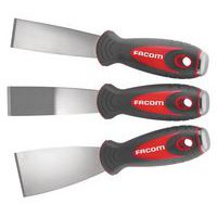 Set di 3 raschietti inox