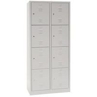 Armadietto multiscomparto, Tipo di guardaroba: Multiscomparto, Materiale: Acciaio
