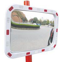 Specchio Di Sicurezza Stradale Convesso 30 Cm Per Sorveglianza E Uscita, Con Staffa, Per Interno/esterno