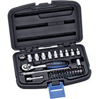 Cassetta da 38 bussole da 1/4 esagonali - Manutan