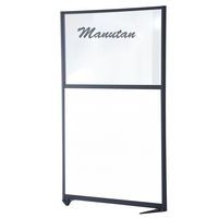 Parete divisoria moderna - Pannello semi-lavagna magnetica - Altezza 150 cm