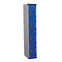 Armadietto 4 scomparti Seamline Optimum® - Colonna larghezza 300 mm - Acial