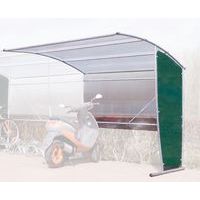 Riparo per biciclette rettangolare - Modulo successivo senza portabiciclette