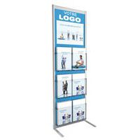 Espositore da terra 7 scomparti