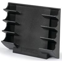 Porta pennarelli nero per lavagne in vetro - Legamaster