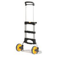 Carrello pieghevole in alluminio con accessori - Portata 150 kg