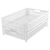 Cassetta forata con supporto per impilaggio - Gilac