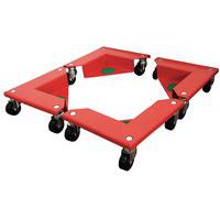 Carrellini angolari - Portata 600 kg - Manutan