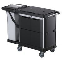 Carrello di servizio multiuso Opera 4.1 R - Plastica riciclata