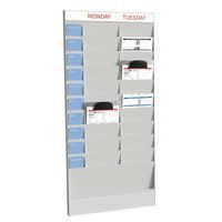 Planning settimanale 20 scomparti-A4-Paperflow