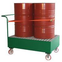 Carrello metallico di ritenzione