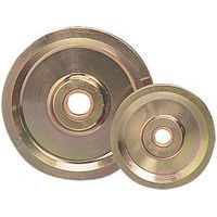 Puleggia in acciaio con alesaggio su anello in bronzo - Portata da 400 a 6000 kg