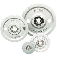 Puleggia in ghisa e acciaio su cuscinetto a sfere - Portata da 85 a 550 kg