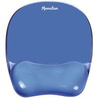Tappetino per mouse in gel ergonomico - con poggia-polsi - Manutan