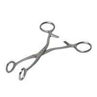 Pinza tiralingua - in acciaio inox