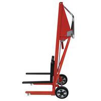 Carrello elevatore mini manuale - Forca lunghezza 50 mm - Capacità 120 kg