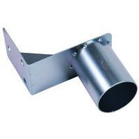 Gancio di fissaggio a parete Ø 76 mm, Altezza: 76 mm, Larghezza: 76 mm