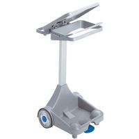 Carrello portasacco con coperchio e pedale - 120 L - Manutan Expert