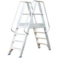 Piattaforma a doppio accesso - Da 4 a 7 gradini