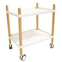 Carrello per aree comuni con 2 ripiani - Paperflow