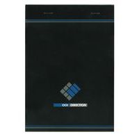 Blocco note da ufficio rilegato 001 Direction A5 - 200 pagine - 70 g - Quadretti piccoli