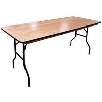 Tavolo pieghevole in legno - 183x76 cm - Furnitrade