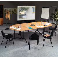 Tavolo modulare per riunioni - Base nera