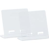 Supporto per tablet in acrilico trasparente - Lotto da 2 - Manutan Expert