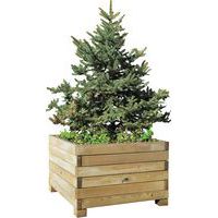 Fioriera e vaso da fiori