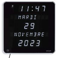 Orologio Ephéméris a led bianco DST - Orium