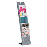 Supporto pieghevole per brochure - 7 scomp - Paperflow