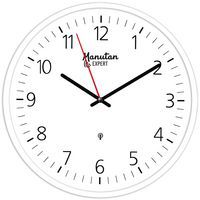 Orologio analogico da parete radiocontrollato Ø 35 cm - Manutan Expert