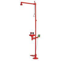 Doccia e lavaocchi combinati - Doppio comando